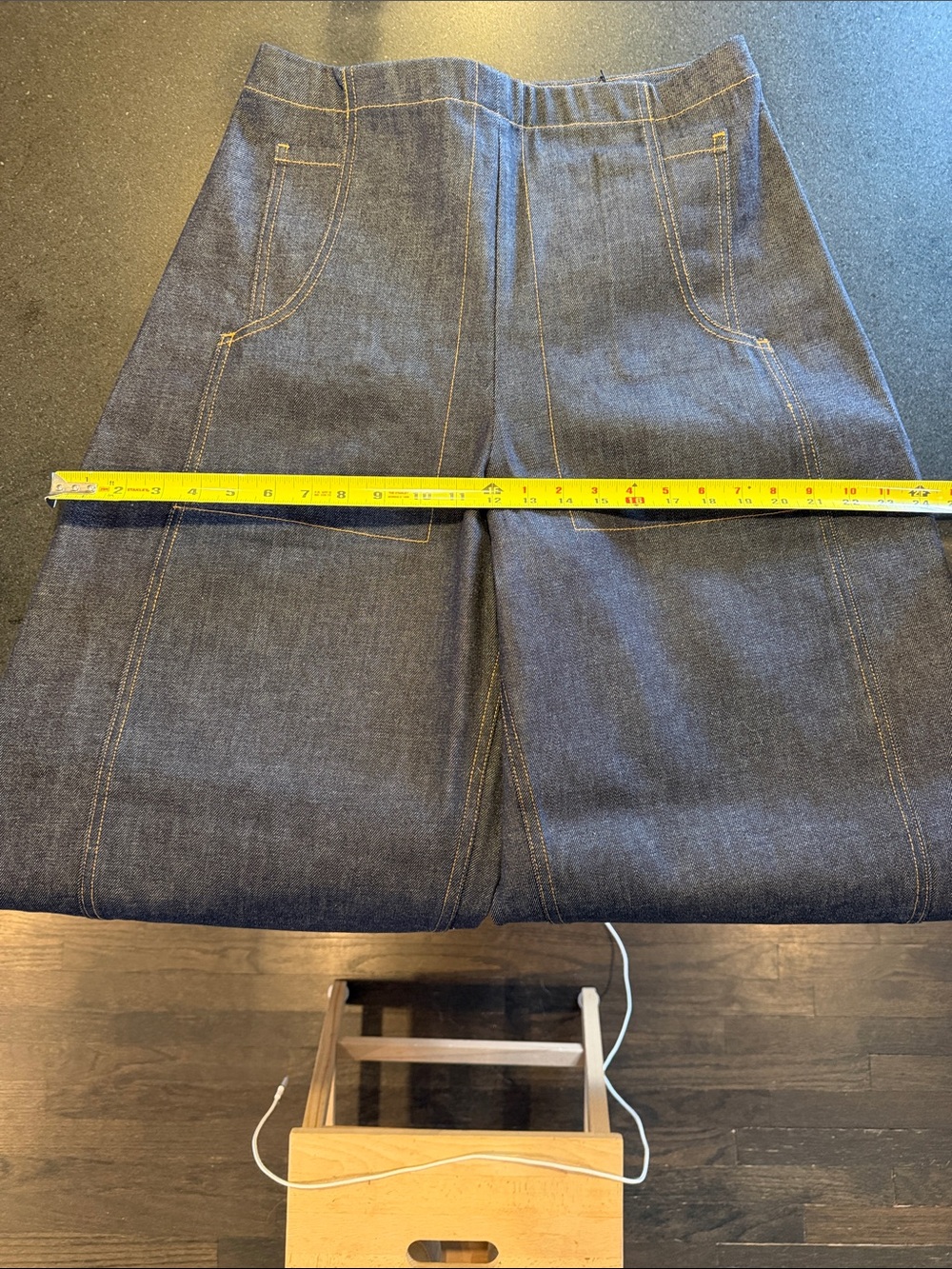 Rachel Comey Raw Denim Tany Pants - Picture 14 of 14